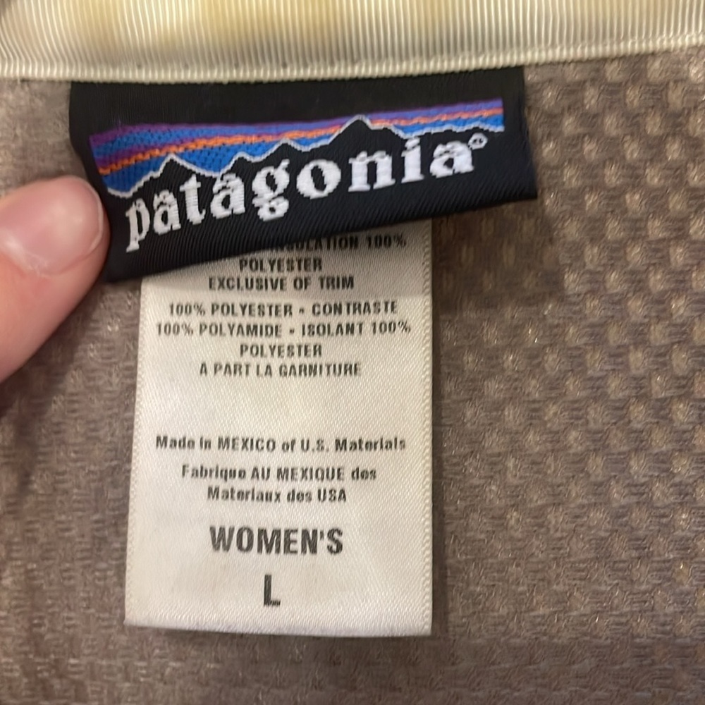 Patagonia Beige Retro-X Synchilla Fleece Sherpa Deep Pile Jacket - Picture 3 of 6